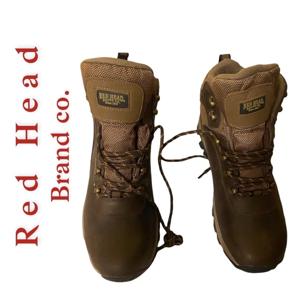 Red head hiking boots - Picture 1 of 7